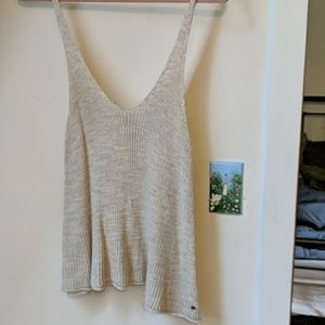 Cream knit from American eagle